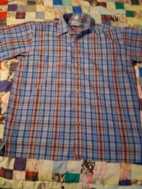 King Size Big Men Short Sleeve Shirt Sz. XXL